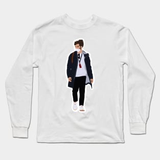 Pierre Gasly arriving on track at the 2021 Imola Grand Prix Long Sleeve T-Shirt